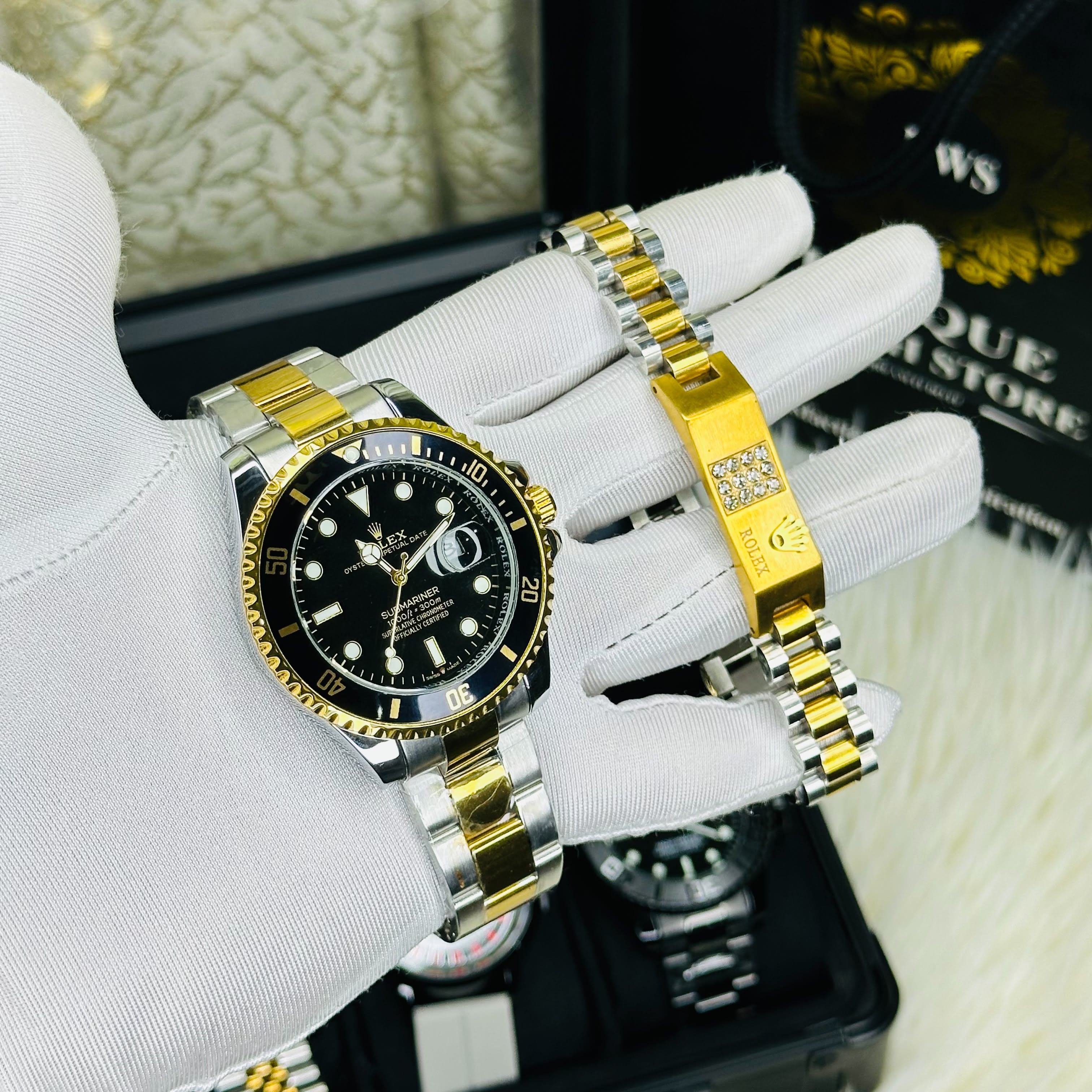 RLX Submariner Watch And Bracelate