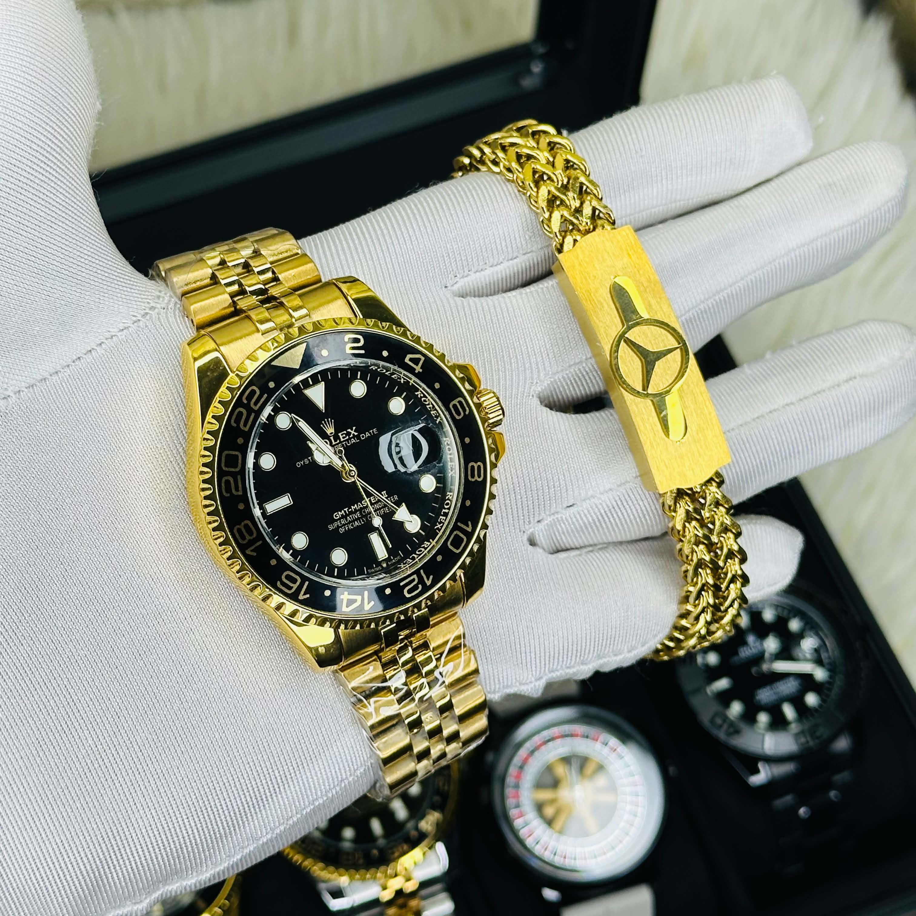 RLX GMT Submariner Watch And Bracelate