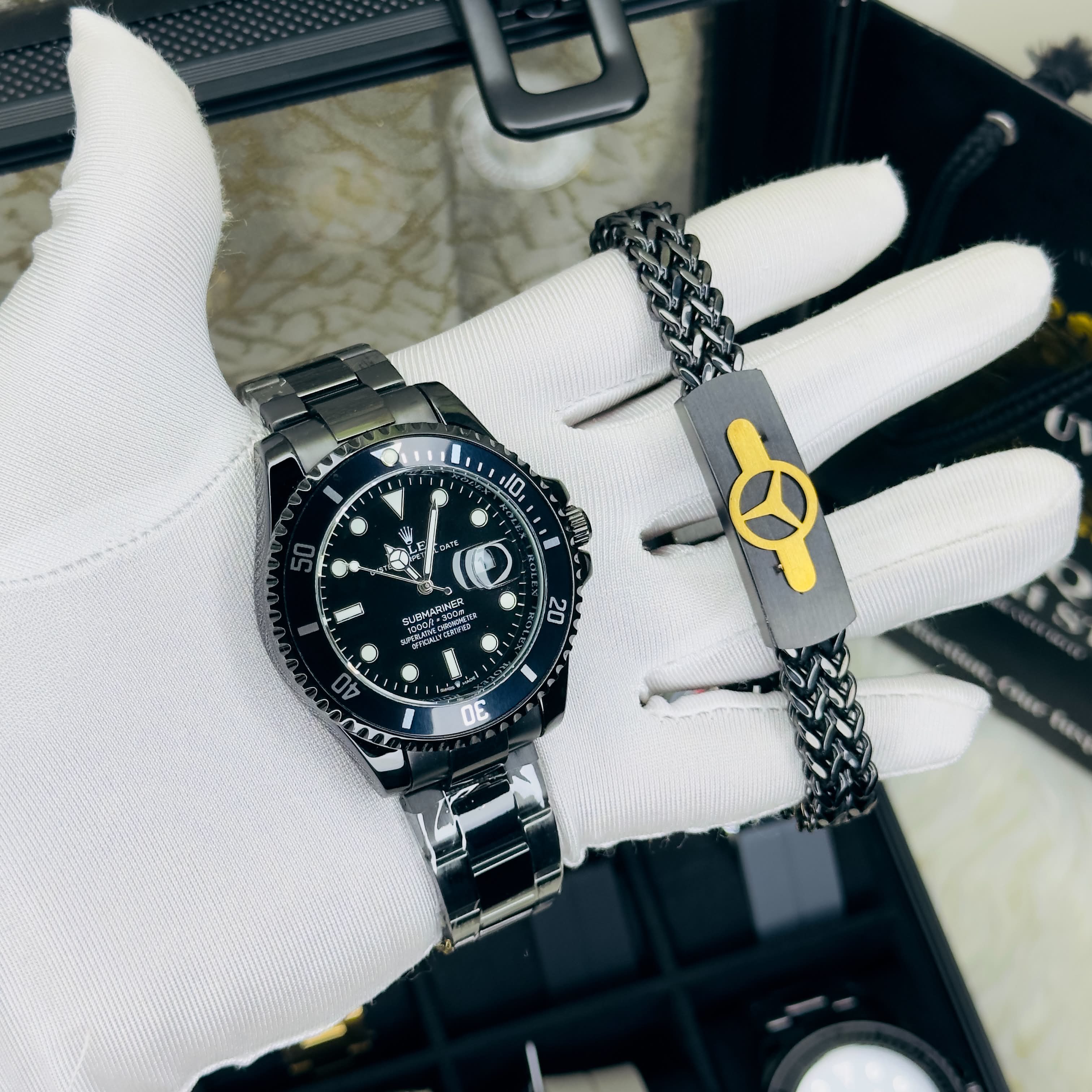 RLX Submariner Watch And Bracelate