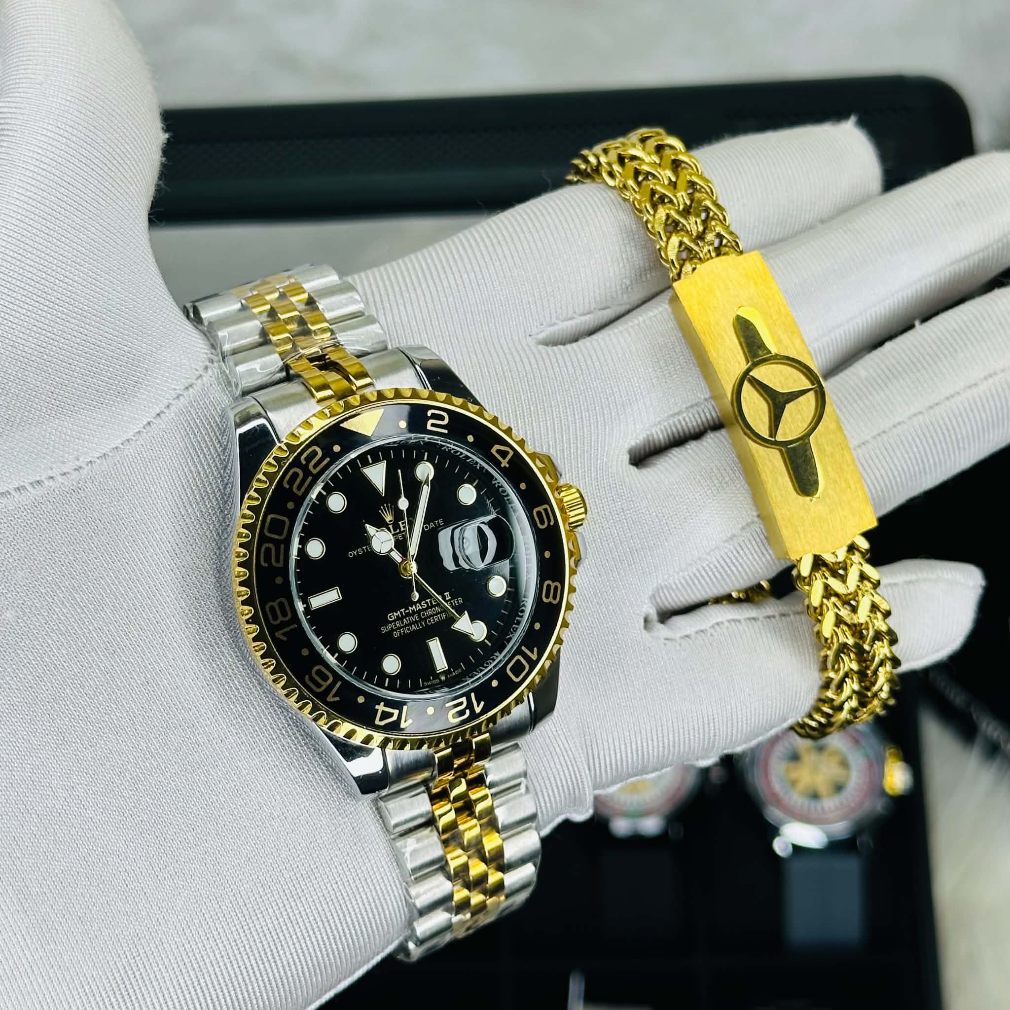GMT Submariner Watch And Bracelate