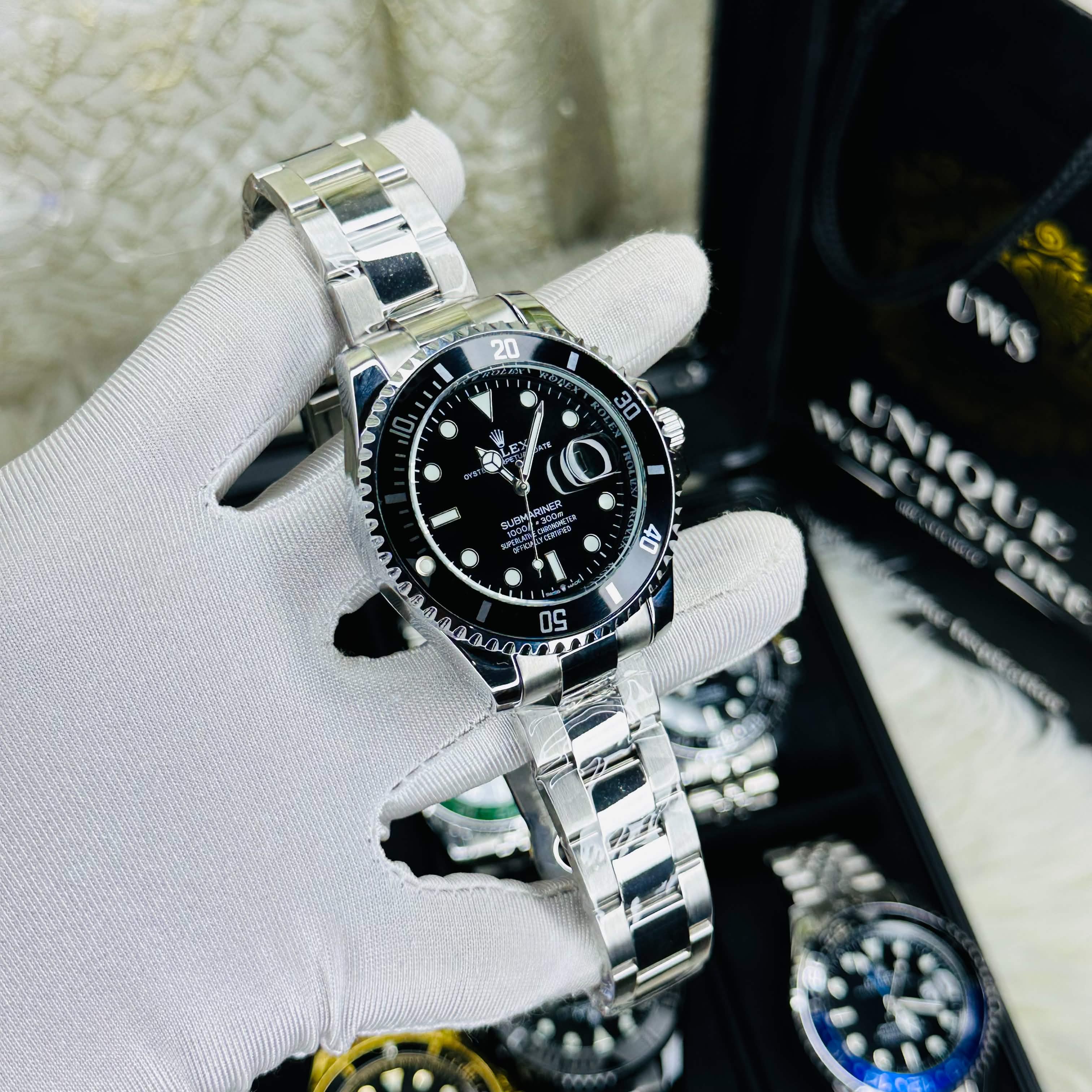 Premium Quality Submariner Silver Watches